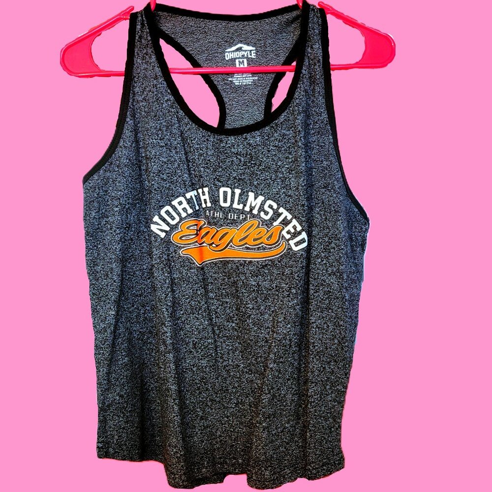 NWOT North Olmstead Eagles Racerback Tank Top - Ohio - Team Spirit